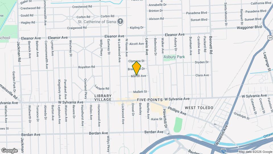 4158 Mayfield Dr Map and Location Details