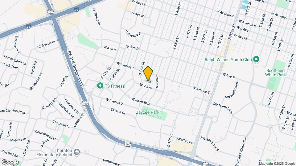 2106 S 47th St Map and Location Details