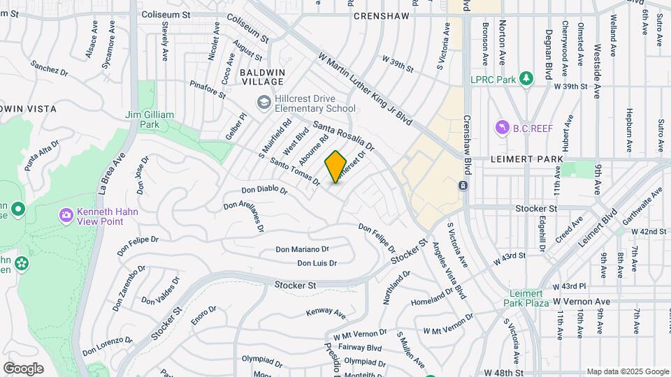 4188 Somerset Dr Map and Location Details