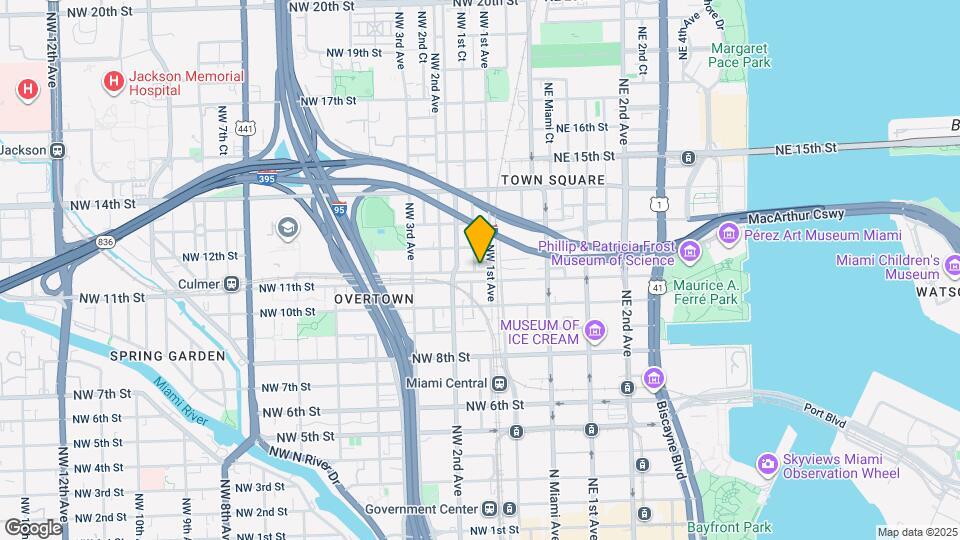 One West Twelve Residences Map and Location Details