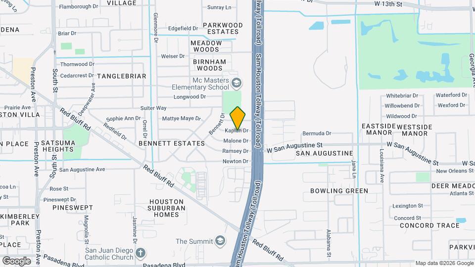3806 Kaplan Dr Map and Location Details