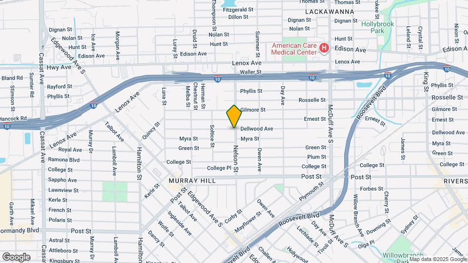 3502 Dellwood Ave Map and Location Details
