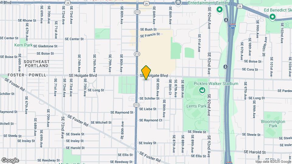4536 SE 83rd Ave Map and Location Details