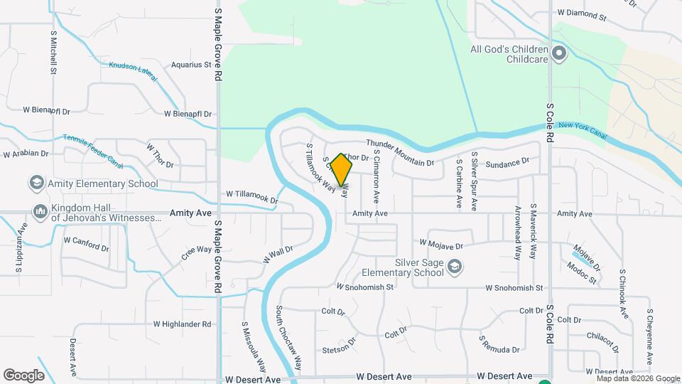 4497 S Chariot Way Map and Location Details