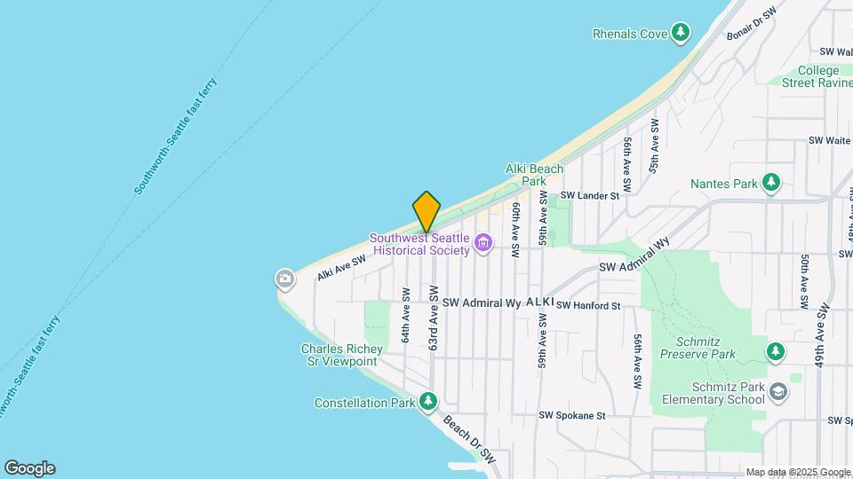 2900-2916 Alki Ave SW Map and Location Details