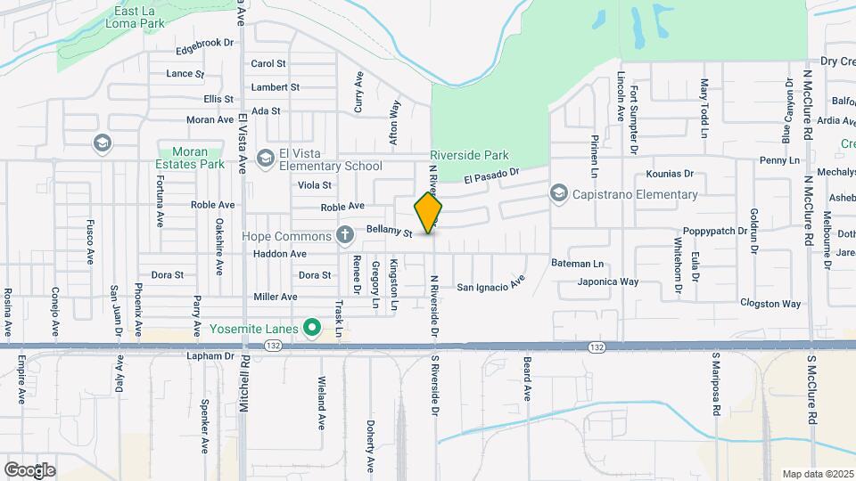 305 Riverside Dr Map and Location Details