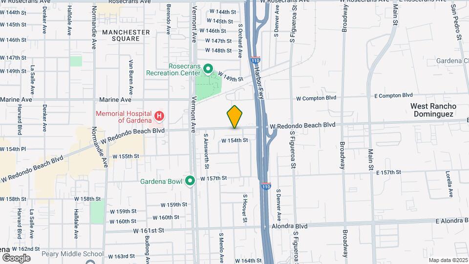 716 W Redondo Beach Blvd Map and Location Details