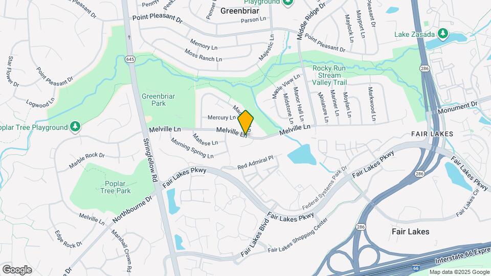 13115 Melville Ln Map and Location Details