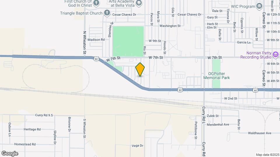 232 Lincoln Ave Map and Location Details