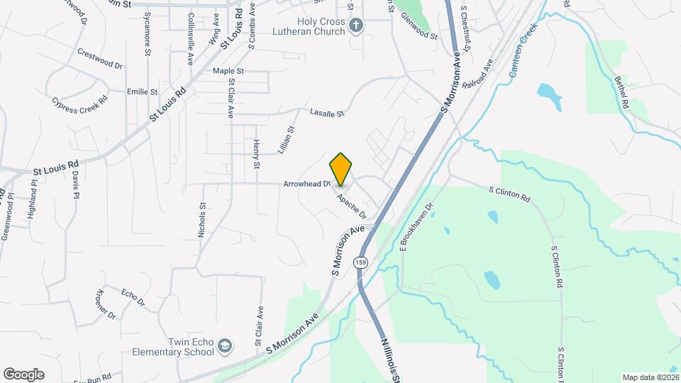 1002 Apache Dr Map and Location Details