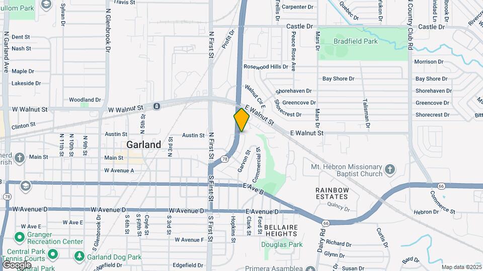 250 Lavon Dr Map and Location Details