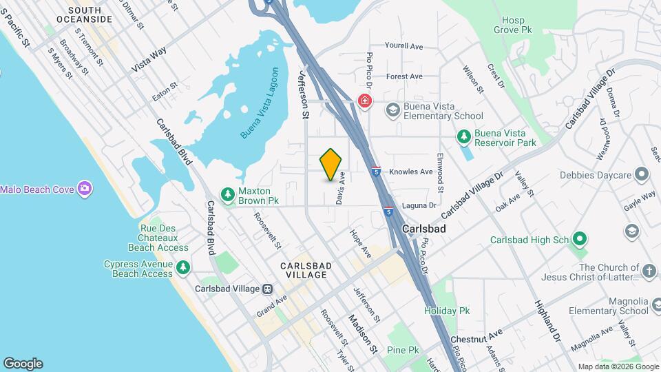 2642 Davis Pl Map and Location Details