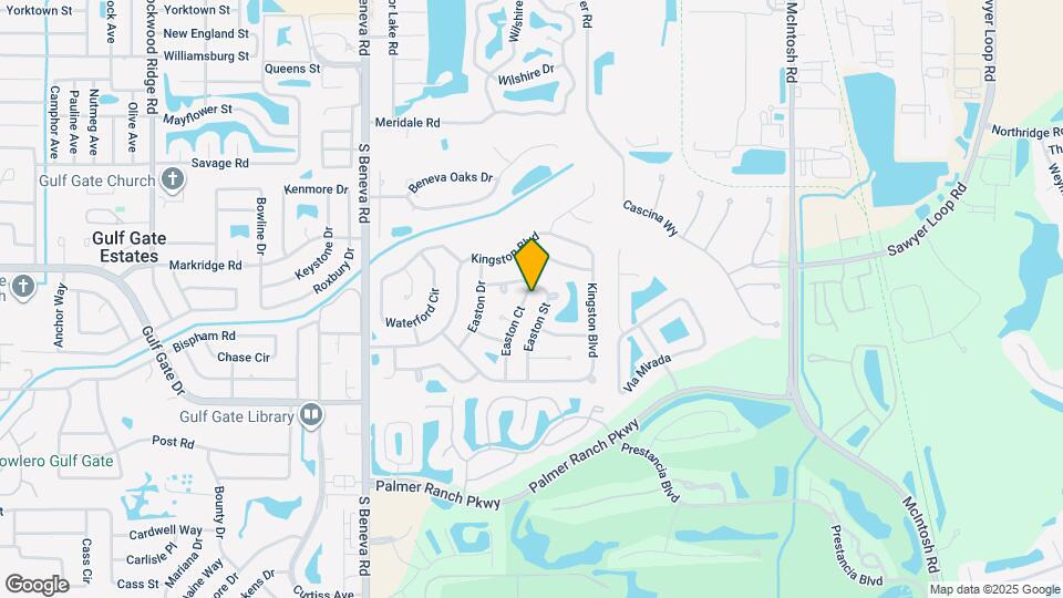 6907 Easton Ct Map and Location Details