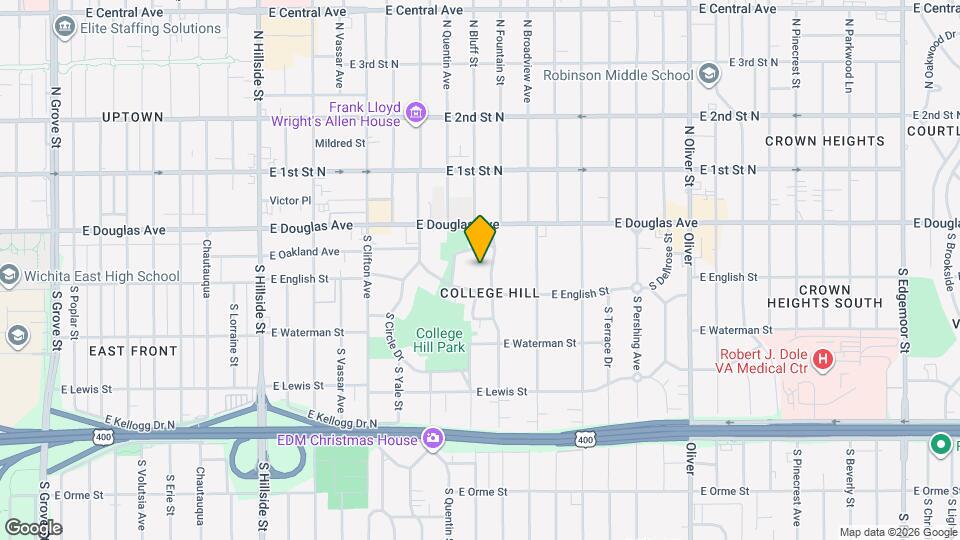 155 S Fountain St, Unit 2 Map and Location Details