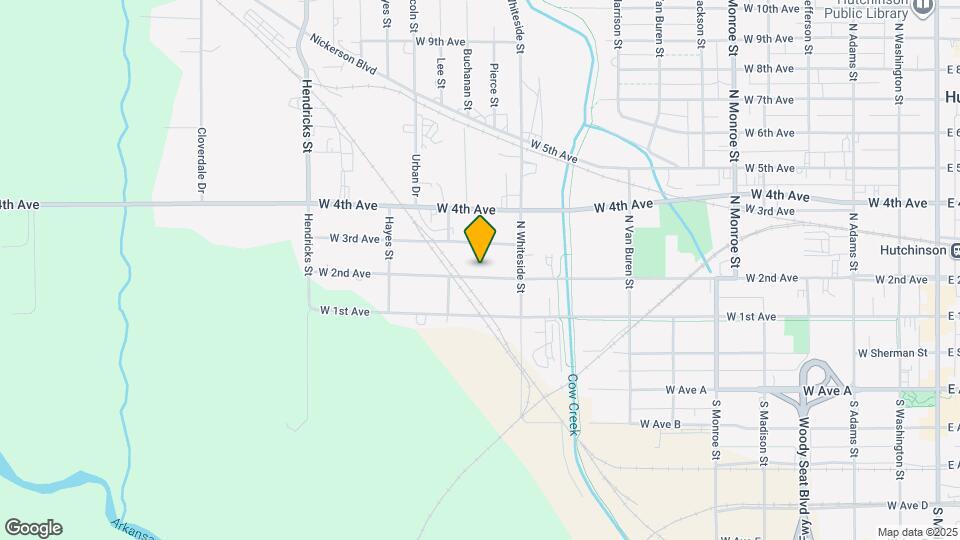 922 W 2nd Ave Map and Location Details