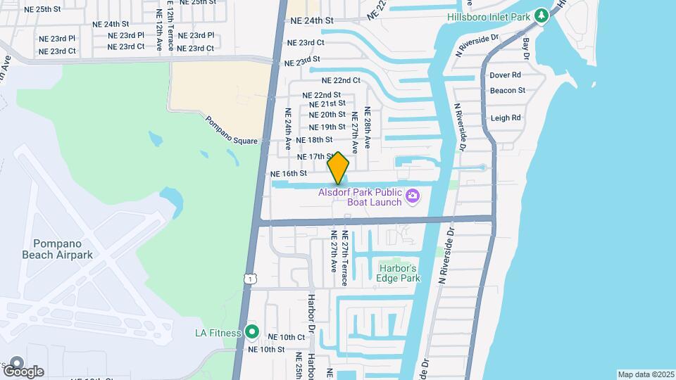 2725 NE 15th St Map and Location Details