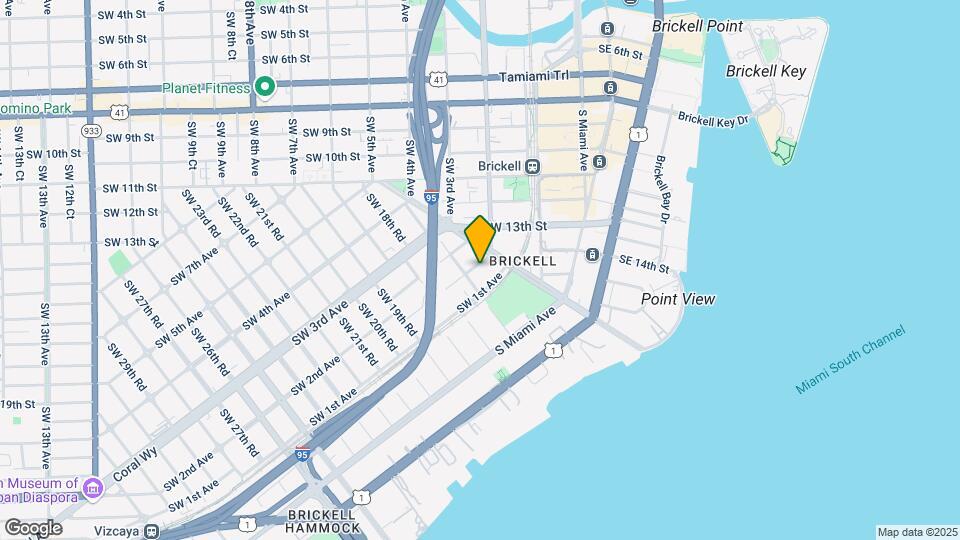 Domus Brickell Park Map and Location Details