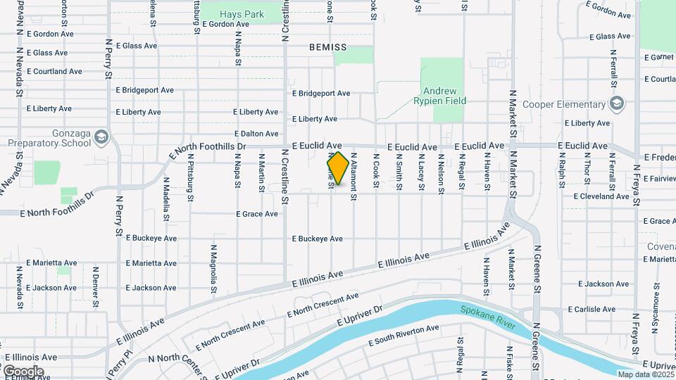 2902 N Stone St Map and Location Details
