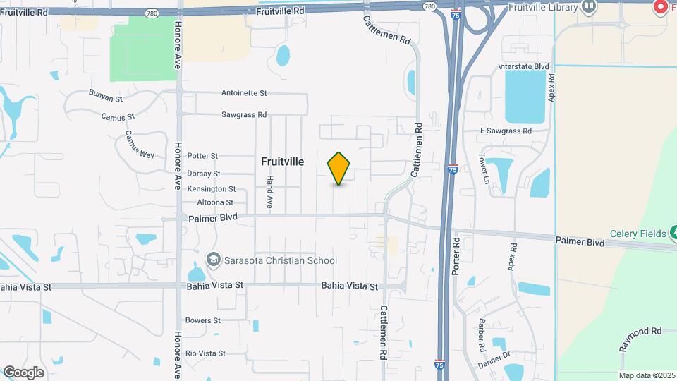 827 Bacon Ave Map and Location Details