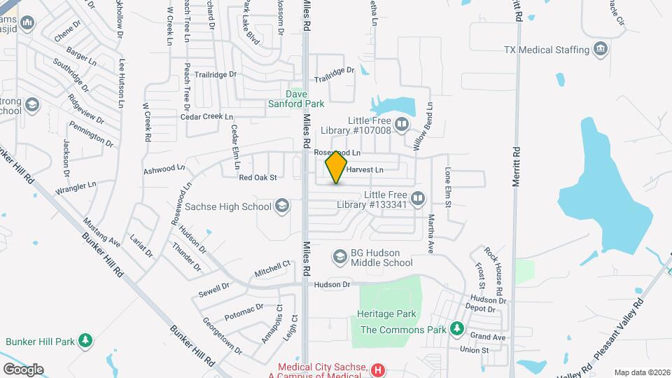 4424 Maple Shade Ave Mapa y Detalles de la Ubicación