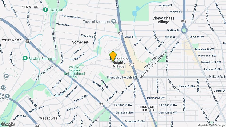 4515 Willard Ave Map and Location Details