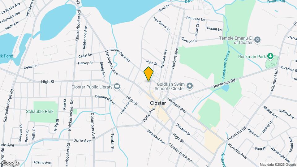 162 Closter Dock Rd Map and Location Details