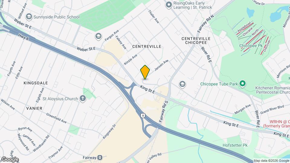 14 Centreville St Map and Location Details