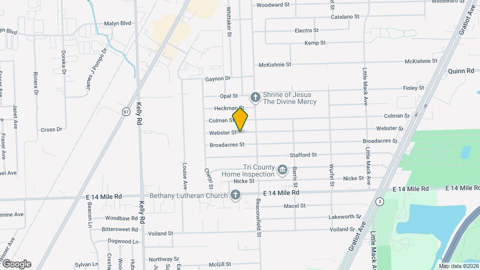 19566 Webster St Map and Location Details