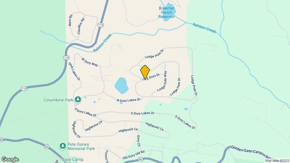 206 E Dory Dr Map and Location Details