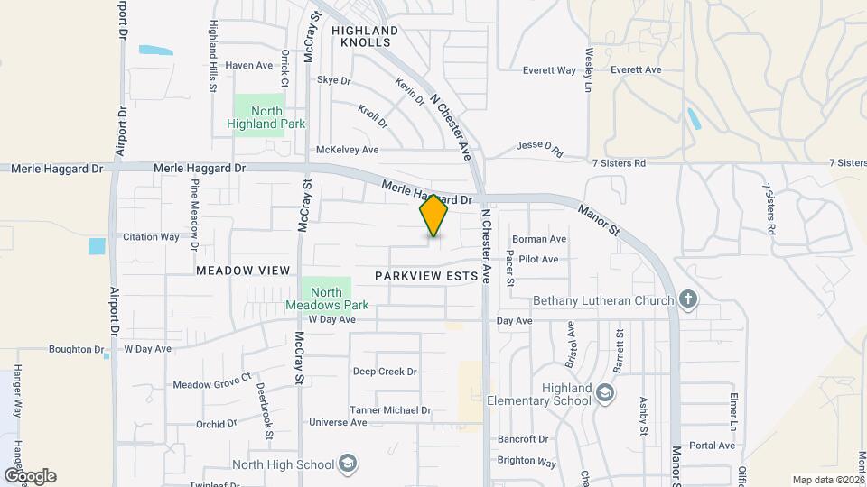 3452 Crescent Meadow Dr Map and Location Details