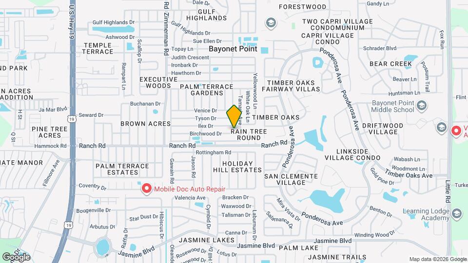 7825 Birchwood Dr Map and Location Details