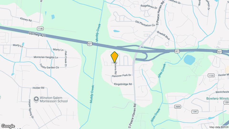 100 Tudor Downs Rd Map and Location Details