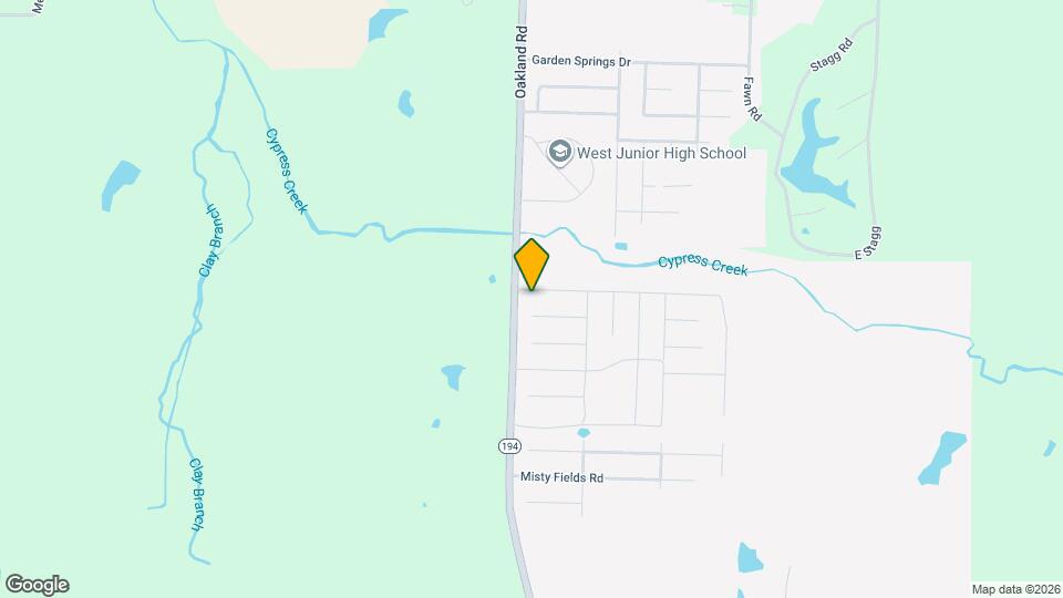 30 Whispering Creek Dr Mapa y Detalles de la Ubicación