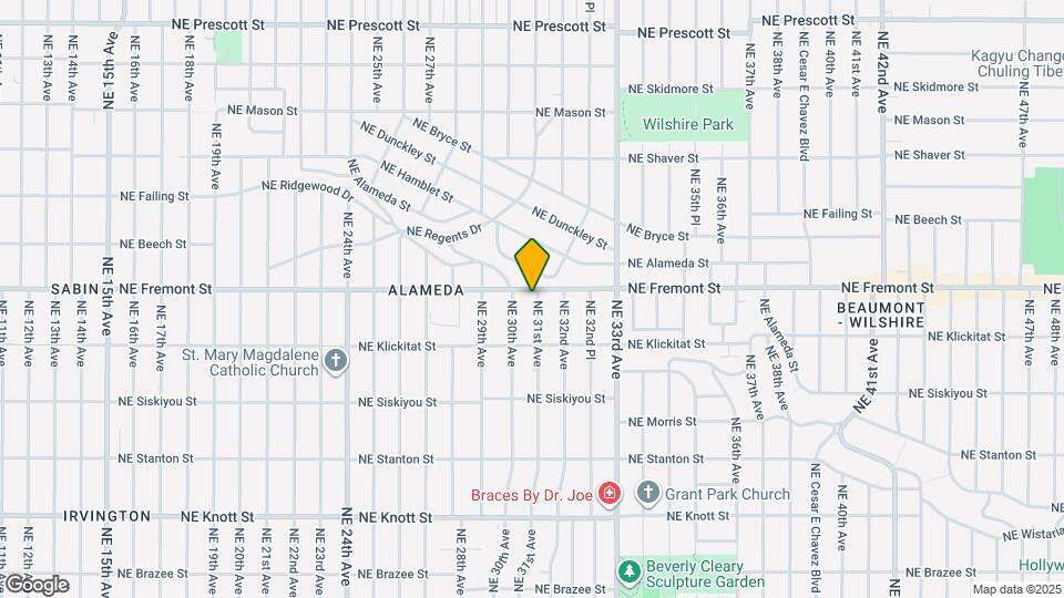 3437 NE 31st Ave Map and Location Details