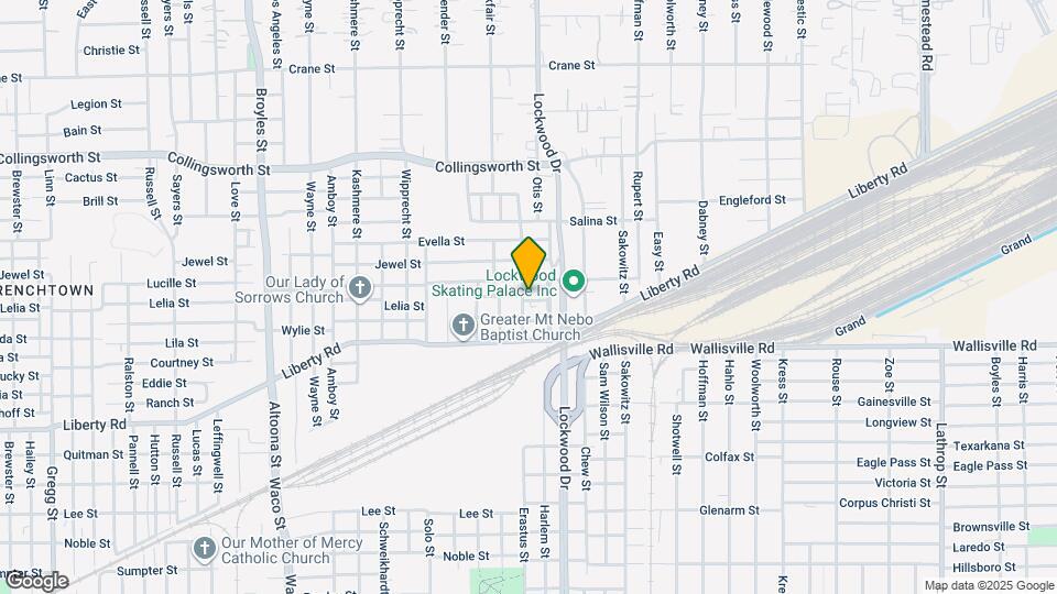 5303 Lelia St Map and Location Details