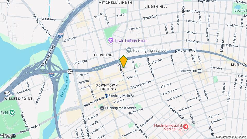 36-41-41 Union St Map and Location Details