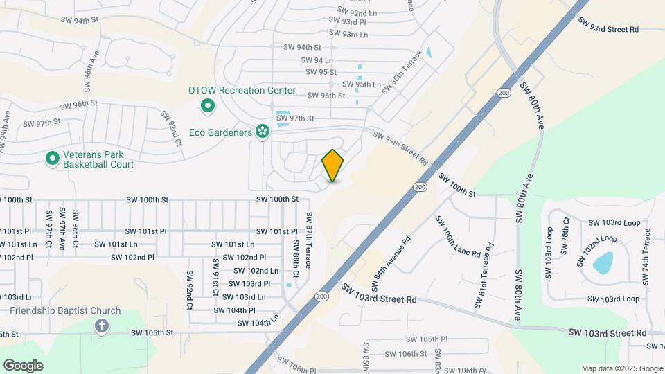 8686 SW 97th Lane Rd Map and Location Details
