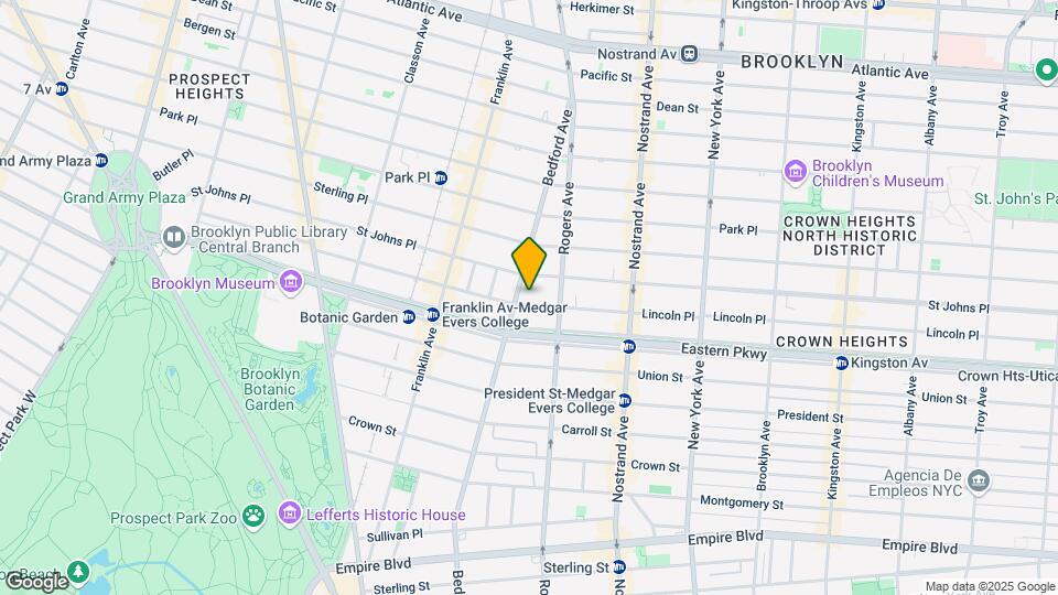 1511-1515 Bedford Ave Map and Location Details