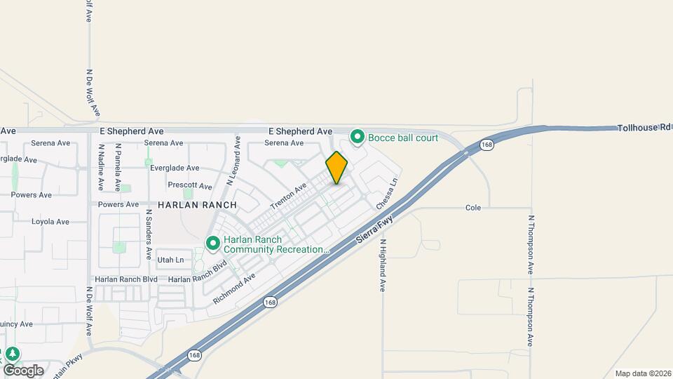 4152 Harlan Ranch Blvd Map and Location Details