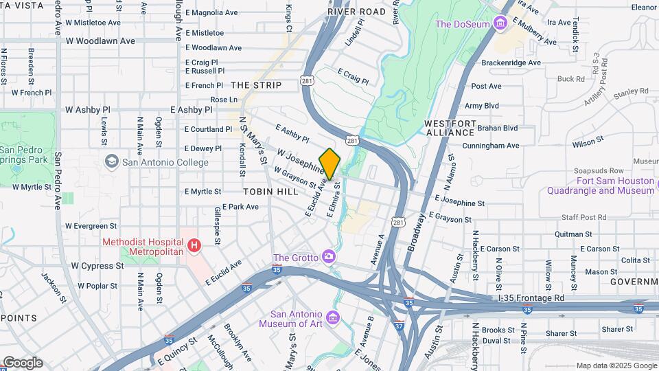 119 W Grayson St Mapa y Detalles de la Ubicación