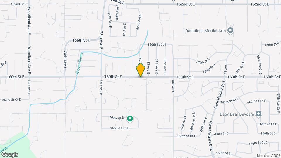 16004 83 Ave E Map and Location Details