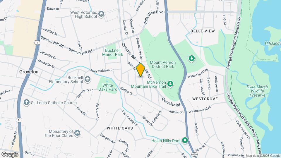 6916 Columbia Dr Map and Location Details