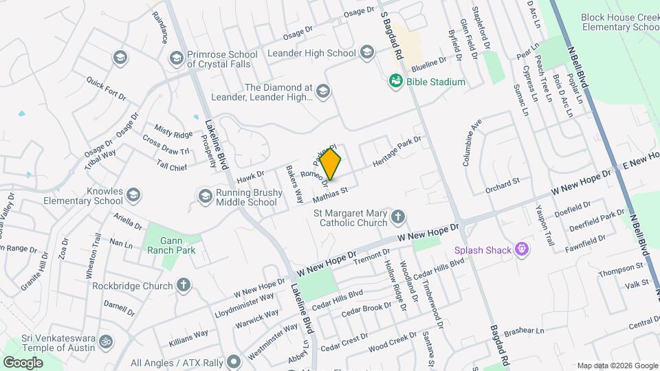 1218 Heritage Park Dr Map and Location Details