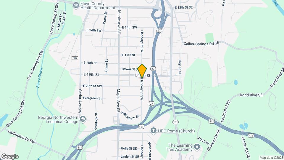 1902 Flannery St SW-Unit -Apt A Map and Location Details