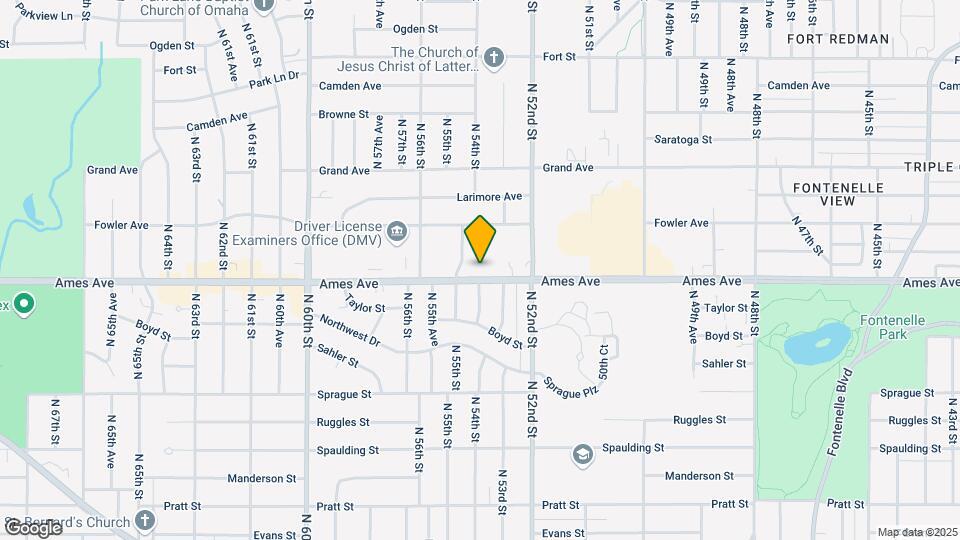 5240 Ames Ave Map and Location Details
