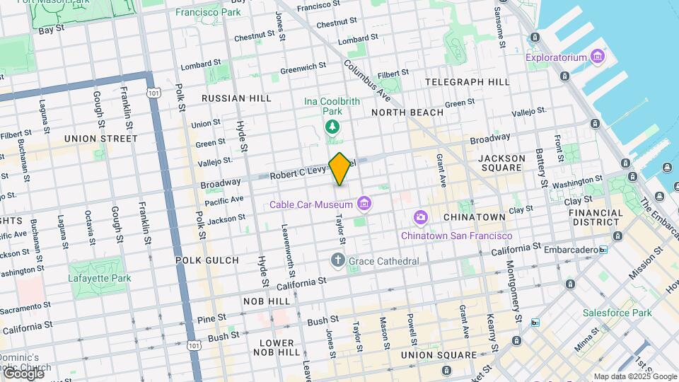 1426 Taylor St Map and Location Details