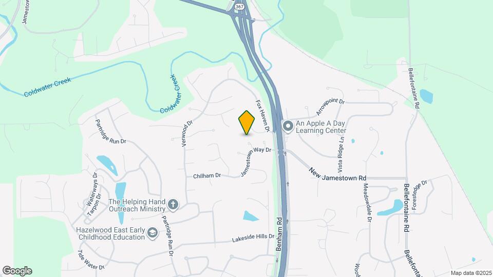 12820 Bright Oaks Ct Map and Location Details