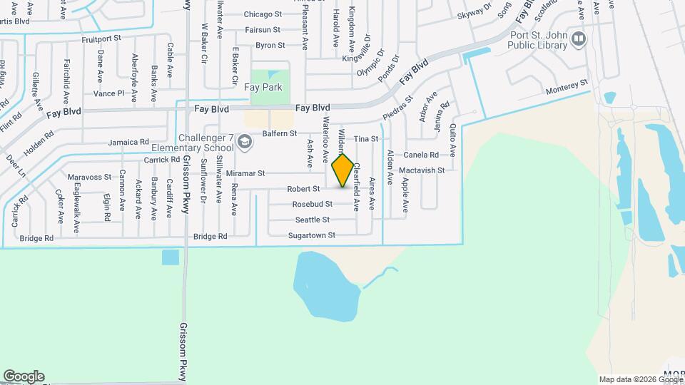 4555 Robert St Map and Location Details