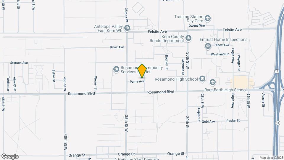 3367 Puma Ave Map and Location Details