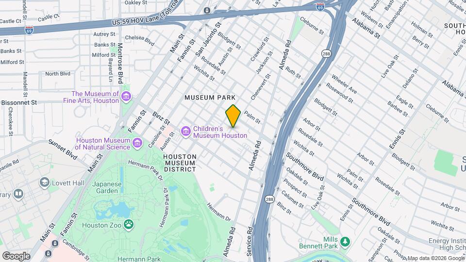 5301 Chenevert St Mapa y Detalles de la Ubicación